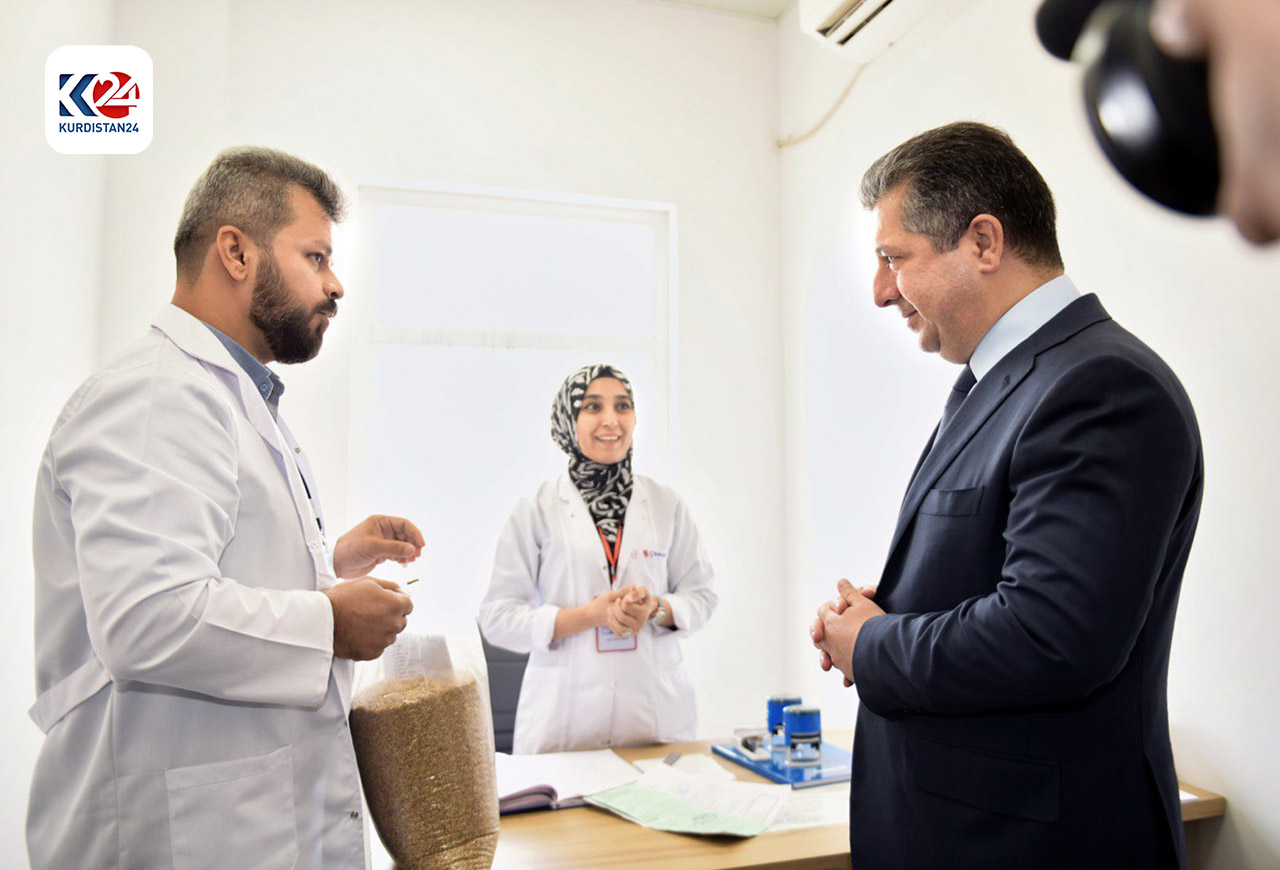 کردنەوەی سایلۆی قوشتەپە لەلایەن سەرۆکوەزیران مەسرور بارزانی 